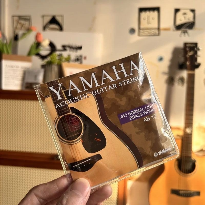 Dây đàn guitar dân gian Yamaha YAMAHA Dây thép dây thép un Yamaha YAMAHA Dây đàn guitar acoustic Dây