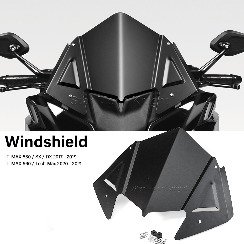 T-MAX Fairing Cho Yamaha TMAX530 SX DX T MAX 560 Tech Max Kính Chắn Gió Kính Chắn Gió Nhôm Kính Chắn
