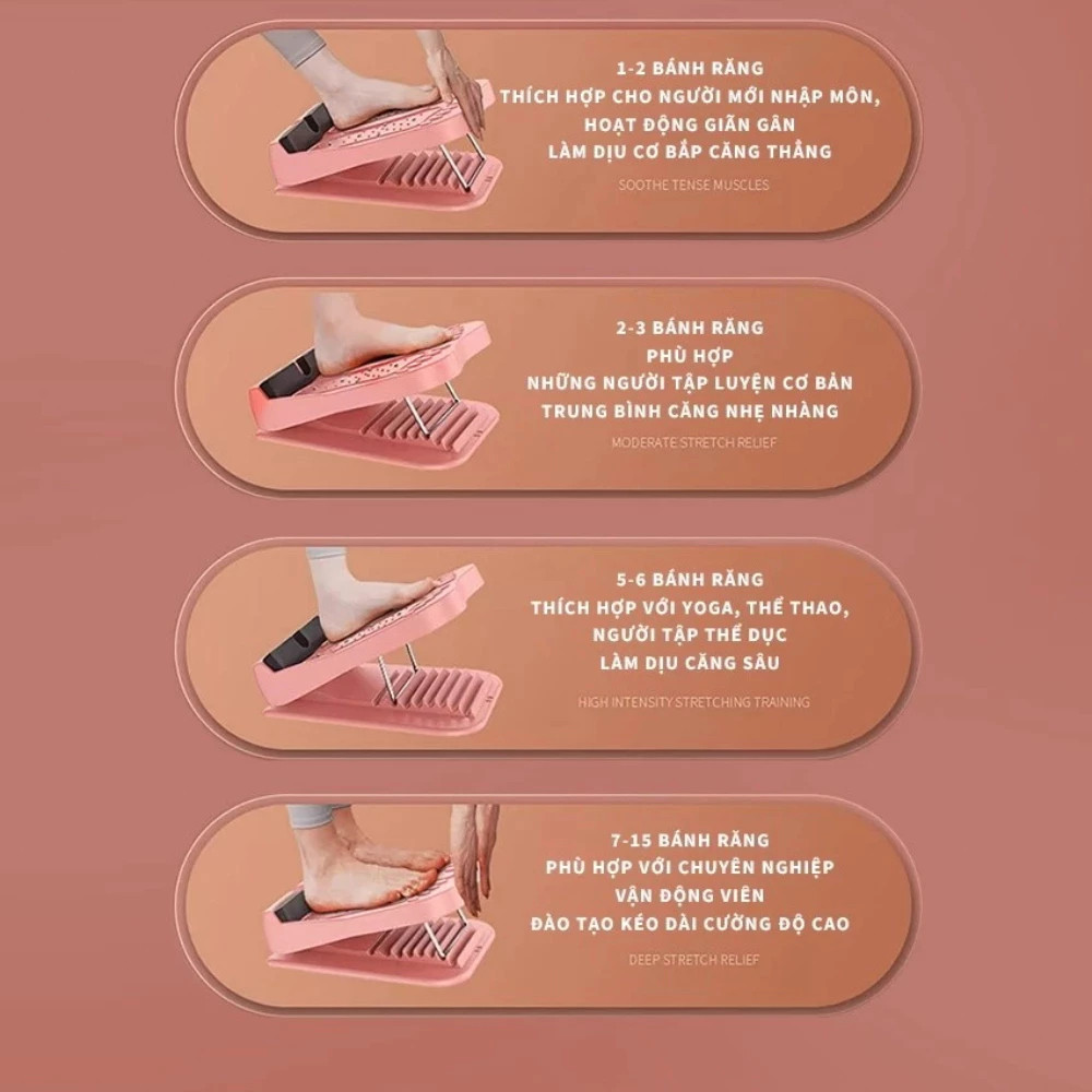 PENDEOLU Bảng Nghiên Giãn Cơ Bắp, Thon Chân–Hỗ Trợ Tập Squat, Massage Nam Châm, Phục Hồi Chức Năng 10 Mức Điều | BigBuy360 - bigbuy360.vn
