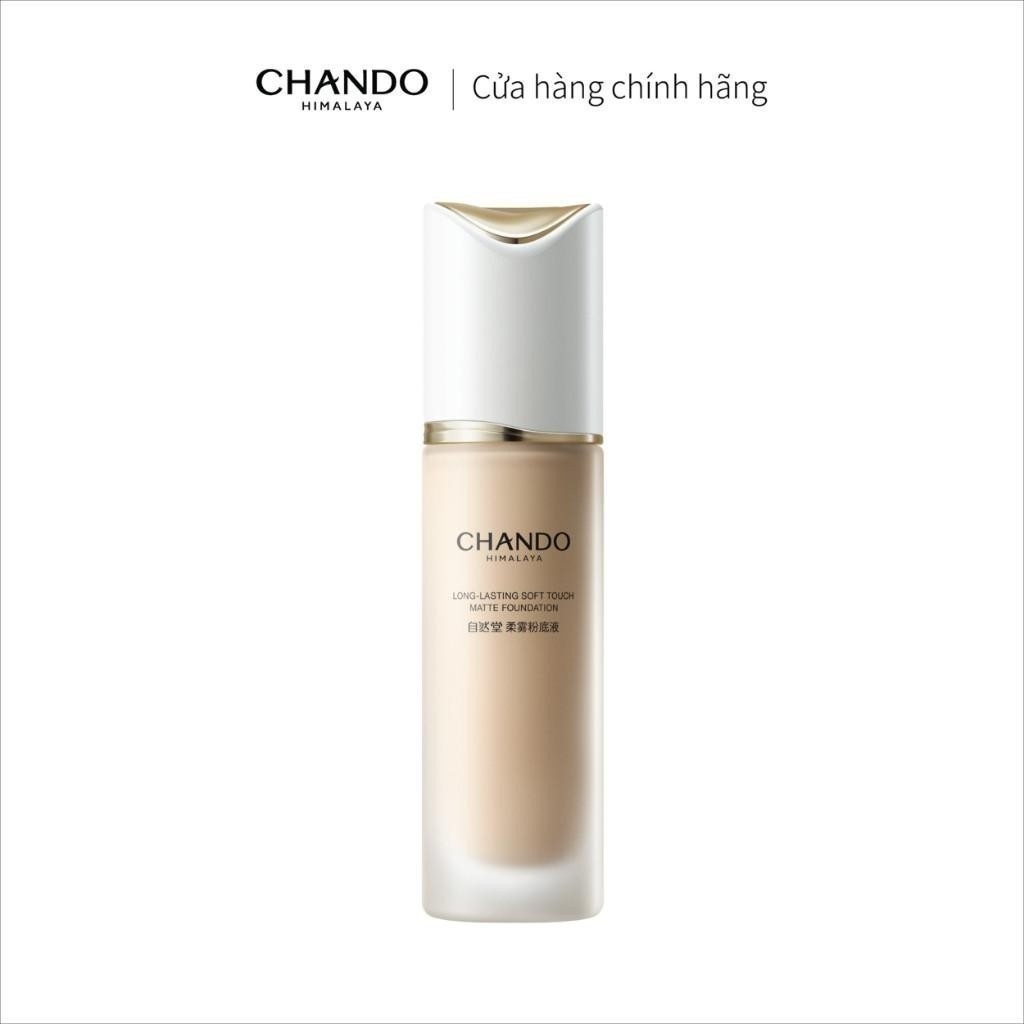 Kem Nền CHANDO Himalaya Mịn Tự Nhiên Lâu Trôi 30mL Hàng Chính Hãng