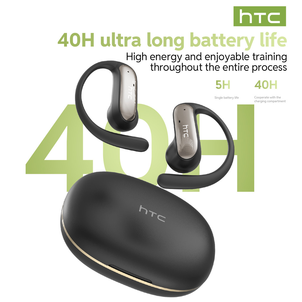 Tai nghe dịch thuật AI HTC NE52 V6.0 Tai nghe Bluetooth loại bỏ tiếng ồn HIFI Âm nhạc và chơi game Tai nghe không dây có độ trễ thấp | BigBuy360 - bigbuy360.vn