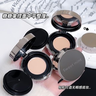 JOJO DIARY Di Động Mini Air Cushion Case Dễ Thương Rỗng Puff Box Gương Di Động Cho Kem Bb Hộp Đựng Mỹ Phẩm Hộp Đựng Trang Điểm Có Bọt Biển