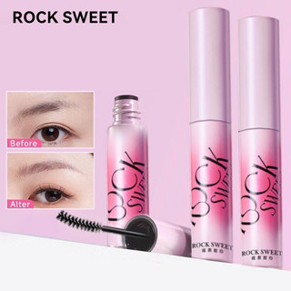  ROCK SWEET Velvet Mist Color Preserve Eyebrow Cream Long Lasting Wild Easy To Color Without Smudging Novice Kem nhuộm lông mày Kem trang điểm mắt 