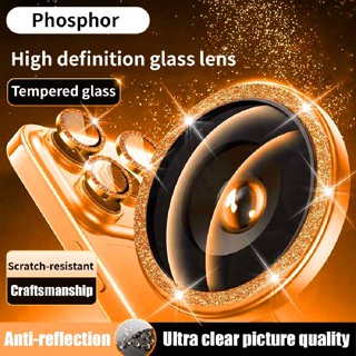 Nắp đính đá bảo vệ camera sau thích hợp cho iPhone 17 Air 16 15 14 13 12 11 Pro Max Mini Plus