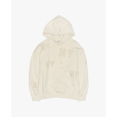 MLB - Áo hoodie unisex tay dài phối mũ in logo_3AHDG0154-50CRS