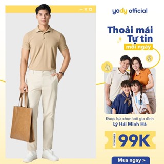 Áo Polo Nam Waffle Siêu Co Giãn Yody MCPO25S045