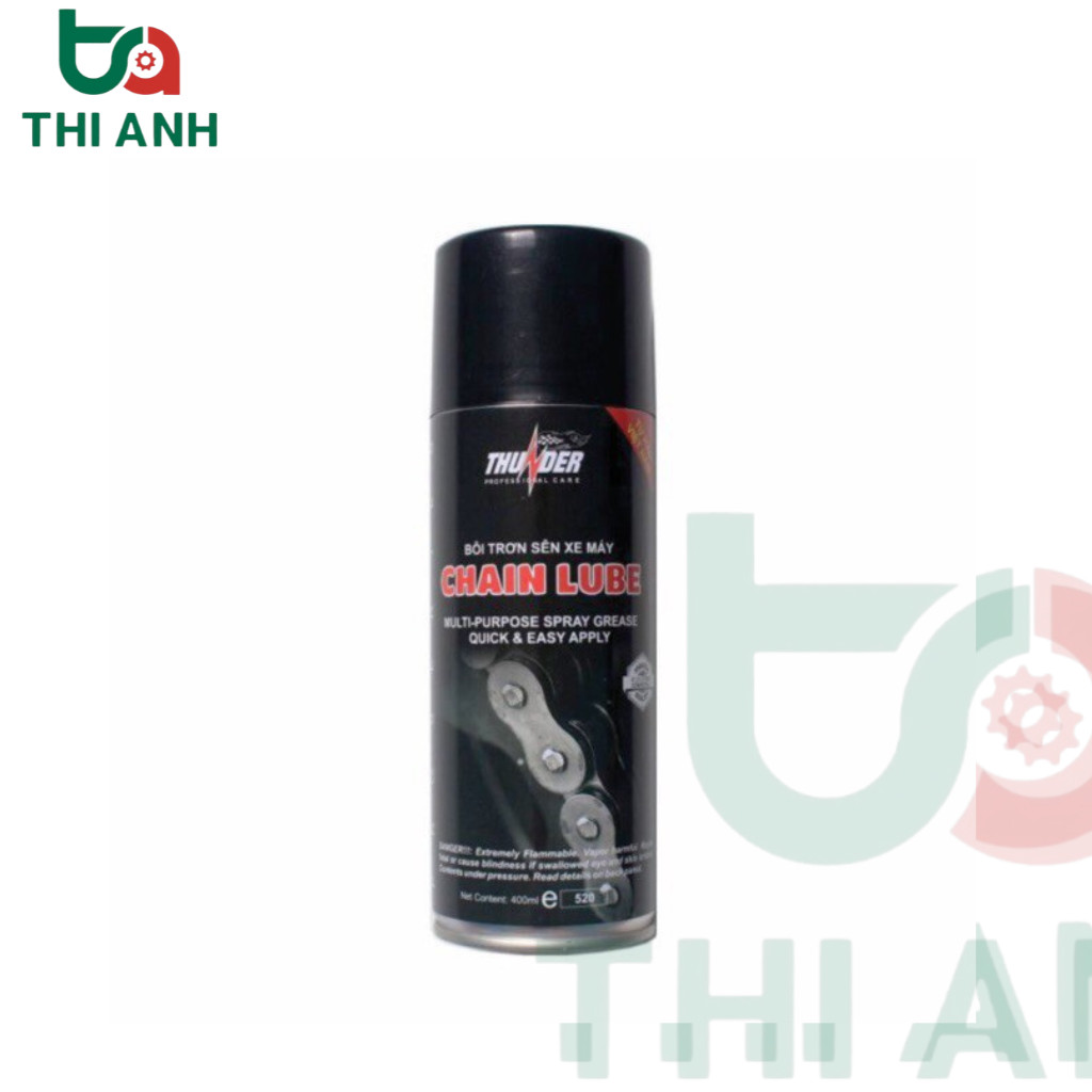 Xịt dưỡng sên Thunder Chain Lube 400ml