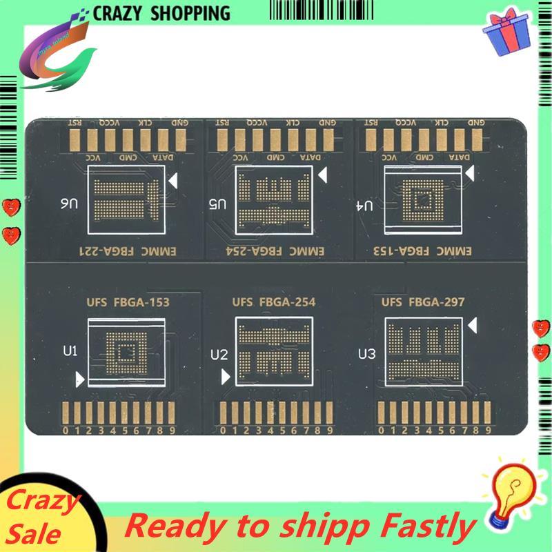 Flash 64 BGA & Flash 64 FBGA ISP EMMC UFS Ban Cho F64 Lite Ultra Box- FBGA 153 254 221 / 153 254 297