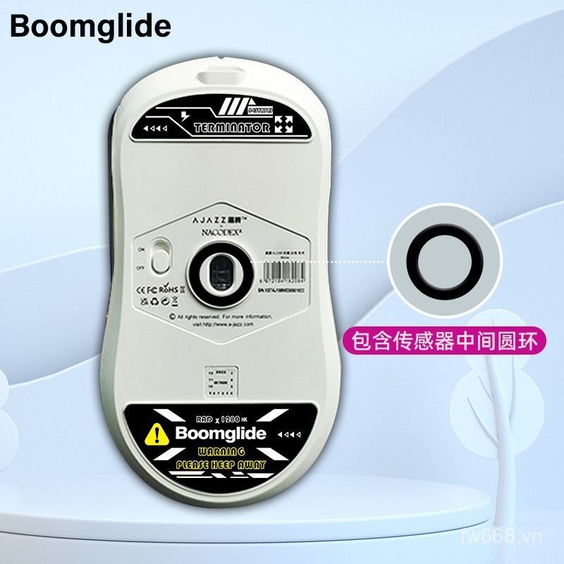 Phổ Biến Heijue AJ199 AJ139PRO Xinshuntian G820 920pro Chuột Đen Kính Chân Miếng Dán Chân Miếng Dán 