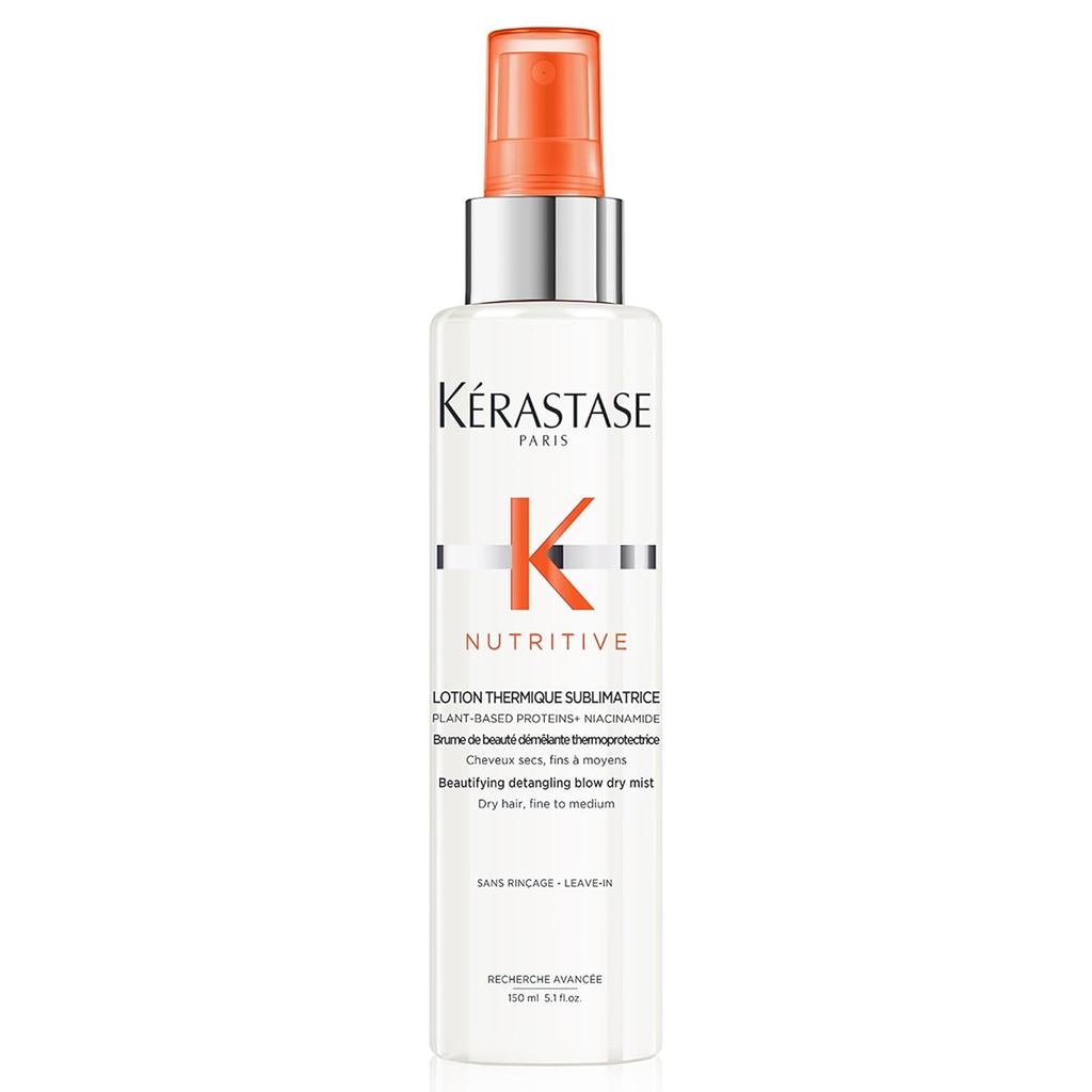 Xịt bảo vệ nhiệt dinh dưỡng KERASTASE | Bảo vệ nhiệt nuôi dưỡng tóc khô | Detangle, Giảm Frizz & Fly