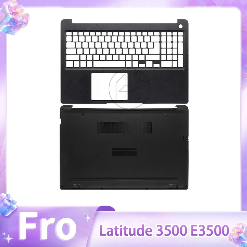 * Đen Mới Cho Latitude 3500 E3500 Palmrest Trên Ốp Lưng Dưới Đáy C D cover-