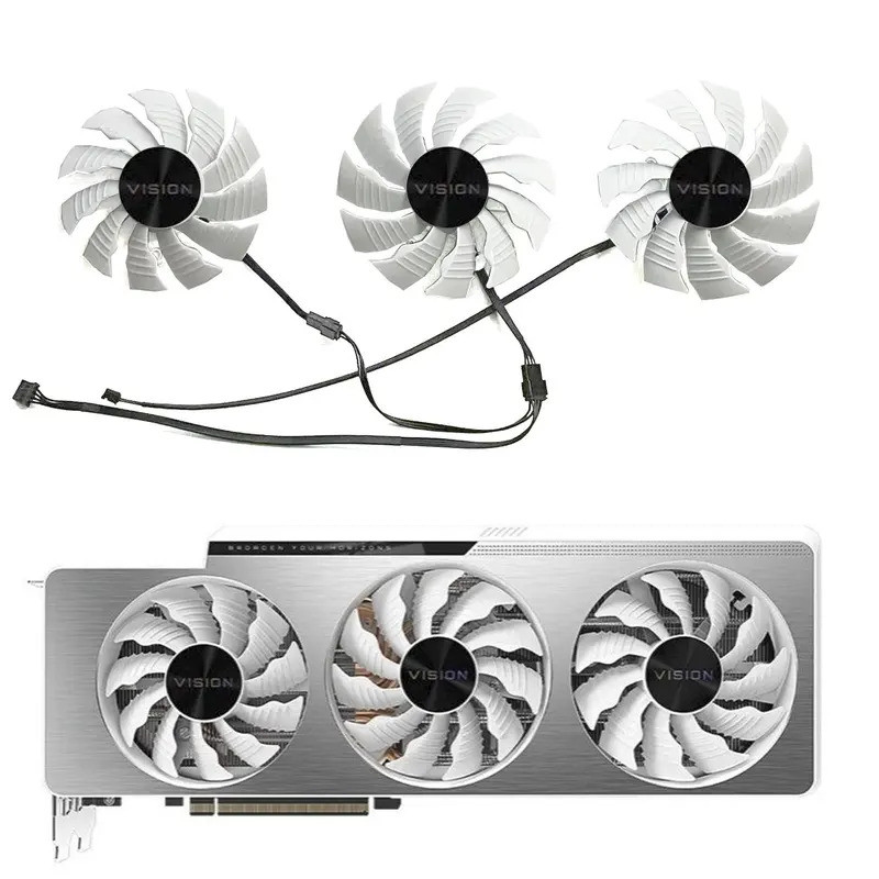 * 82mm 87mm PLA09215S12H 12V 0.55A RTX3080 3090 Quạt Đồ Họa Cho GIGABYTE RTX 3070 3080 Ti RTX 3090 V