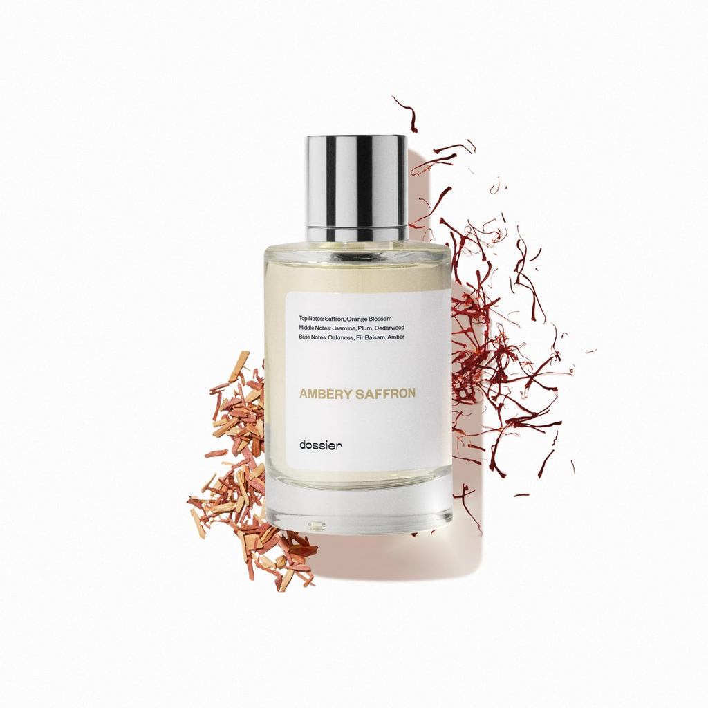 Dossier - Ambery Saffron - Eau de Parfum - Lấy cảm hứng từ Baccarat Rouge 540 - Hương thơm lâu trôi 