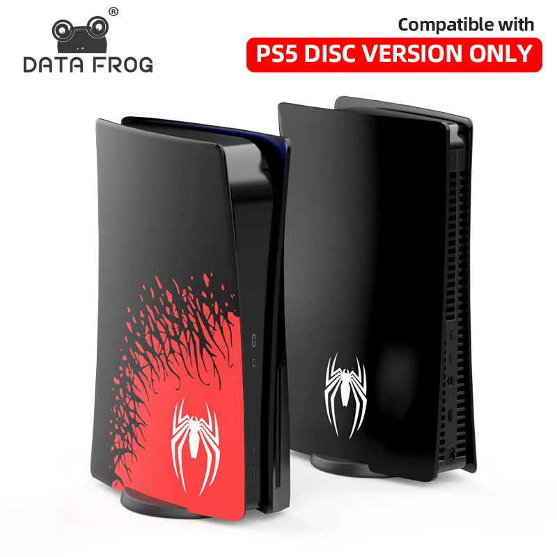 Data Frog Premium ABS Vỏ thay thế Phụ kiện cho PS5 Vỏ bảo vệ Tấm mặt cứng Phù hợp cho phiên bản đĩa 