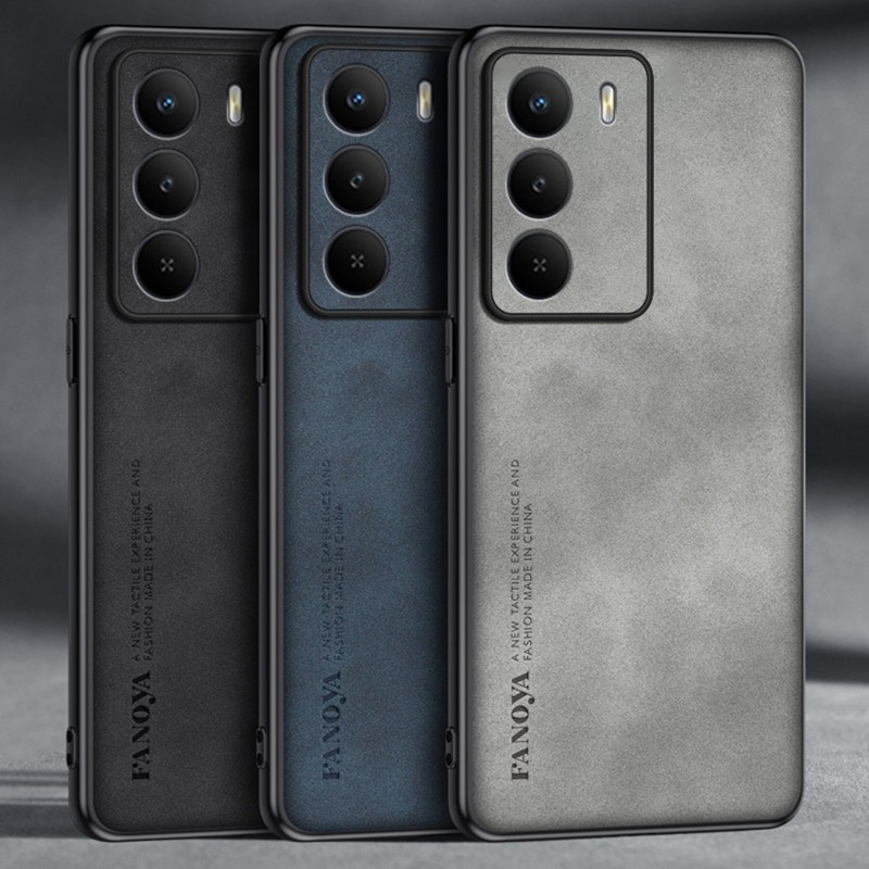 Ốp Điện Thoại Da Cừu Da PU Cho Realme P3 Lite P3 Ultra Bảo Vệ Camera Vỏ Cứng
