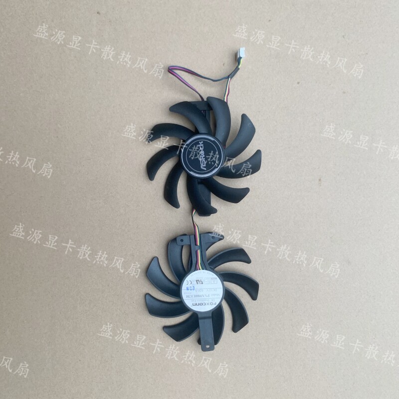 Quạt làm mát Card đồ họa Phantom ASRock / ASRock RX 570 590 5500XT 5600XT