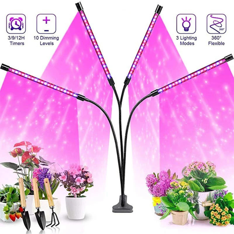 Đèn LED USB Trồng Cây Trong Nhà 10 Mức Độ Có Thể Điều Chỉnh Độ Sáng Phát Triển Ánh Sáng Toàn Phổ Hẹn