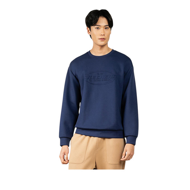 Áo Sweater  Skechers Unisex Knit - Navy