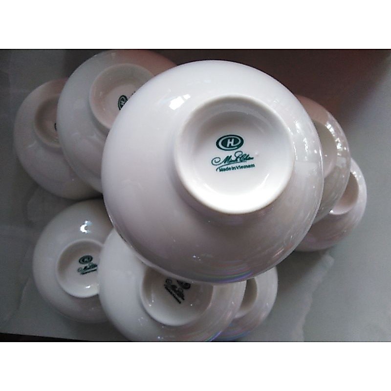 Chén Cơm Trắng Sứ Minh Châu MC_C06(Bộ 10 Bát)