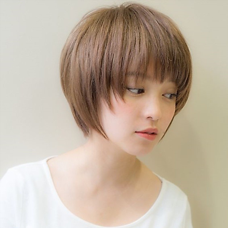 Bộ Tóc Giả Ngắn Kiểu Hàn Quốc Cho Nữ