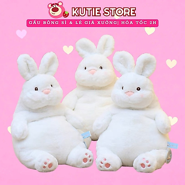 THỎ MÁ HỒNG CUTE DỄ THƯƠNG