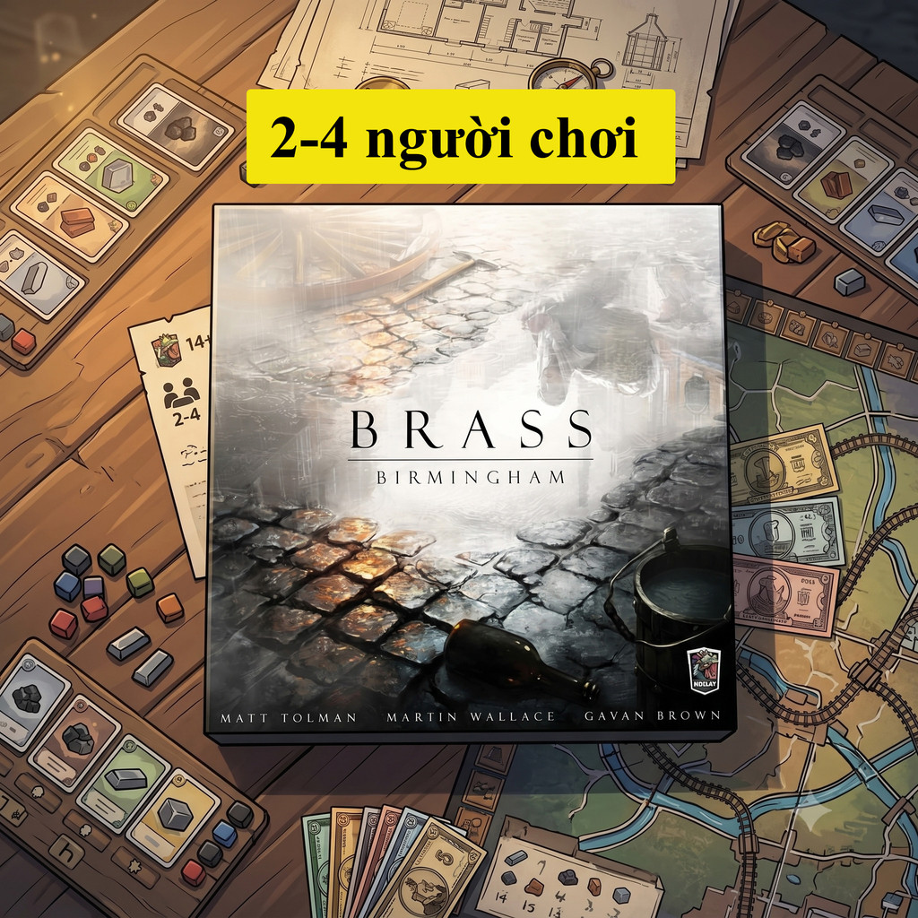 [HCM] Brass Birmingham Trò Chơi quản lý tài nguyên