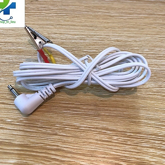 (Màu ngẫu nhiên) Dây máy điện châm KWD-808 Greatwall- Phụ kiện máy châm cứu KWD-808