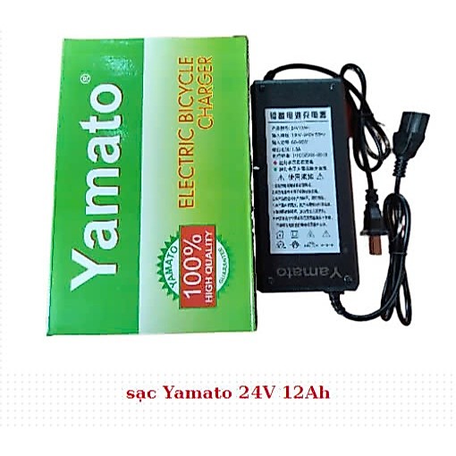 Sạc ắc quy 24V 12Ah Yamato - sạc cho ắc quy 24V từ 3Ah đến 30Ah