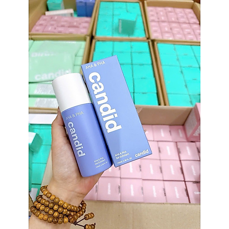 (ĐMN) Candid - BHA Gel Exfoliant Gel BHA Tẩy Tế Bào Chết & Thông Thoáng Lỗ Chân Lông 100ml
