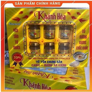 ( KÈM THÊM 3 LỌ LẺ 30% ) YẾN SÀO ĂN KIÊNG  KHÁNH HÒA STANDA- BỒI BỔ , DINH DƯỠNG CHO NGƯỜI TIỂU ĐƯỜNG