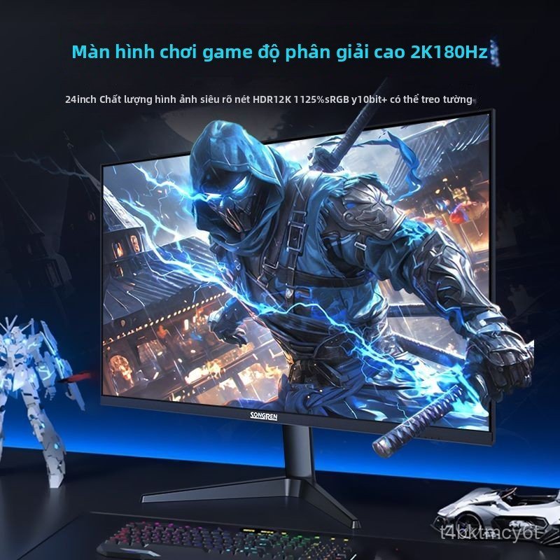 Màn hình gaming 24 inch 2K 180Hz tấm nền IPS độ phân giải cao mượt mà cho game thủ chuyên nghiệp