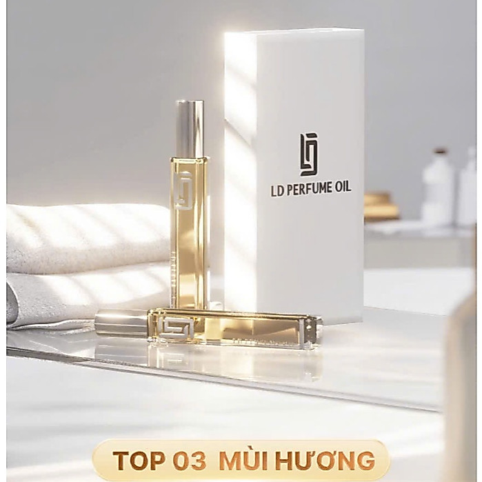 Tinh Dầu Nước Hoa , LD PERFUME 12ml , Ngọt Ngào Quyến Rũ Sang Trọng , Lưu Hương Bền Bỉ 12h , Nước Ho