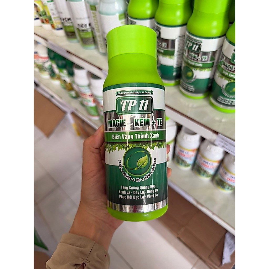 PHÂN BÓN MAGIE-KẼM+TE BIẾN VÀNG THÀNH XANH