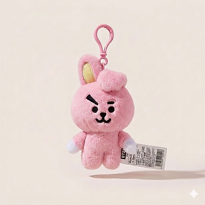 Plush Doll BTS BTS Rabbit Doll Doll Bag Pendant Keychain Cute