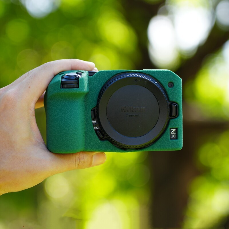 Thích hợp cho túi đựng máy ảnh Nikon z50ii Vỏ silicon Nikon Z6III z30 Vỏ bảo vệ zf Matte Case Z5 Thế