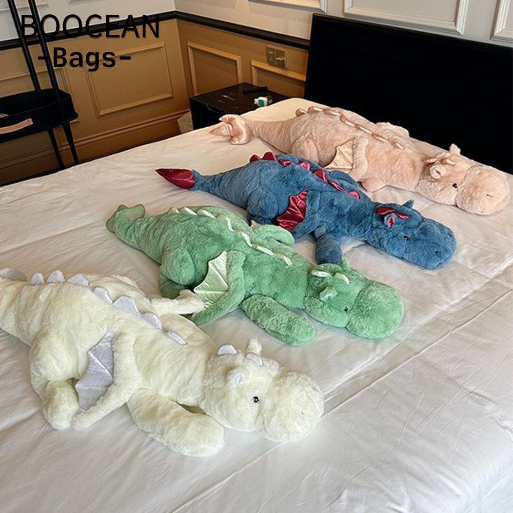 Gối nhồi bông BOOCEAN, Gối ngủ Tyrannosaurus Búp bê rồng bay, Dễ thương với cánh bay 70 / 110cm Phòn