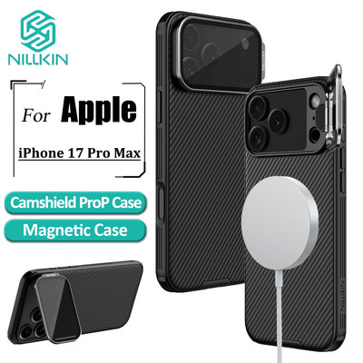 Ốp từ tính Nillkin CamShield Prop cho iPhone 17 Pro Max / 17 Pro Vỏ điện thoại Lens Flip Cover Vỏ bảo vệ