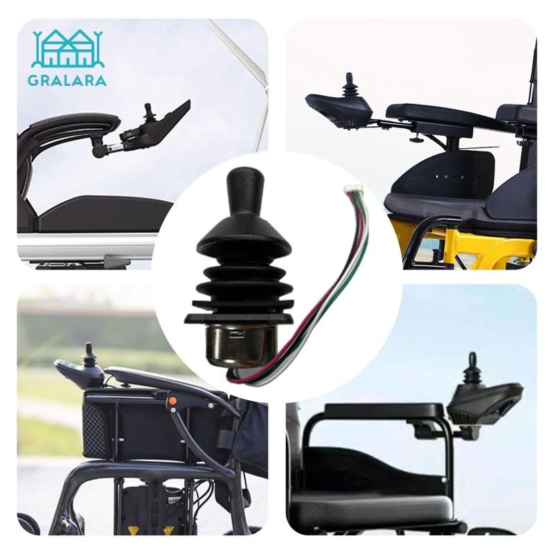 Bộ điều khiển trò chơi cần điều khiển điện đa năng x / Y Trục đôi, Phụ kiện màu đen để thay thế ổ đĩ