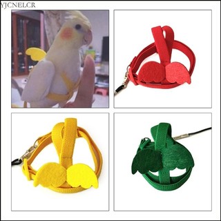 YJCNELCR Chim Dây Xích Vẹt Chuyến Bay Huấn Luyện Vest Vẹt Trang Phục Quần Áo Lovebirds Cockatiel Conures Vải Bay