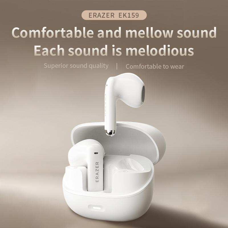 Tai nghe Lenovo ERAZER EK159 Tai nghe không dây thực sự HD Stereo HIFI Độ trễ thấp có Mic Bluetooth 5.4 | BigBuy360 - bigbuy360.vn