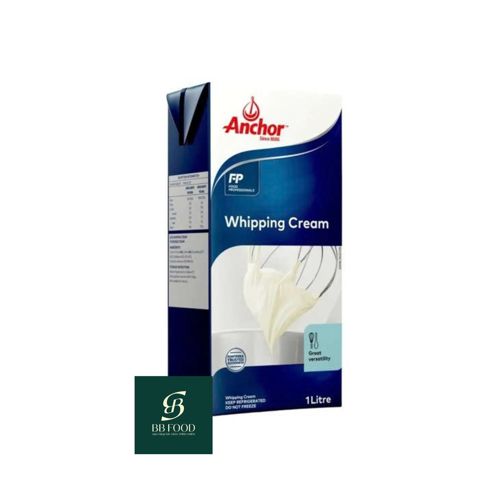 [CHÍNH HÃNG] Kem Đánh Bông WHIPPING CREAM ANCHOR 1L {BBFOOD}