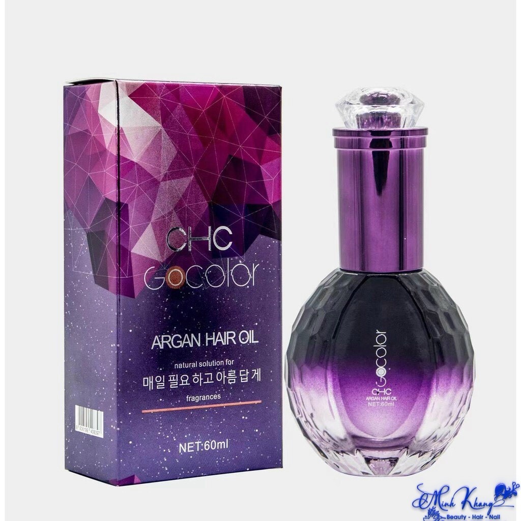 Tinh dầu dưỡng tóc CHC GOCOLOR Argan Hair Oil 60ml ( Korea ) [ MK ]