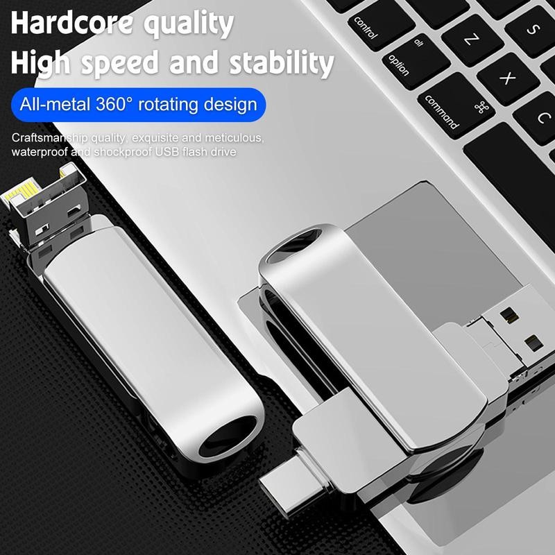 Ổ đĩa flash 2TB OTG cho Ipone 15 / 16 / 14 / 13 / 12 / 11 Max Pro, Ổ đĩa USB C cho điện thoại Androi