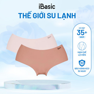 [GIÁ TRẢI NGHIỆM] Combo 2 Quần lót su không đường may bonding & freecut mềm mịn, không lộ viền iBasic