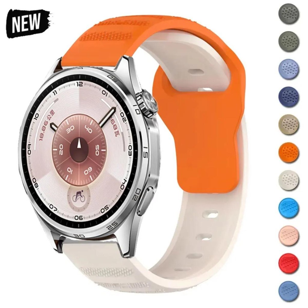 Vòng tay 22mm cho Huawei Watch GT6 Pro 46mm GT6 46mm Đồng hồ 5 46mm Vòng đeo tay thể thao silicon ch