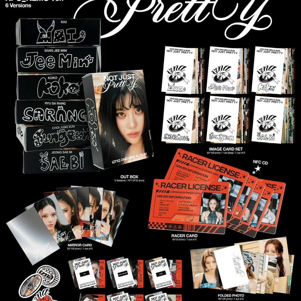 Chính hãng chưa tháo dỡ izna mới ghế đặc biệt na mini 2 album NotJustPretty