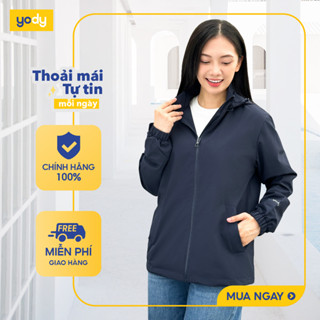    10%   Áo khoác gió nữ 3C PRO YODY mẫu mới cản gió và giữ ấm 2 lớp dày dặn AKN6012