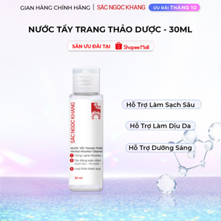[Size du lịch] Nước tẩy trang Sắc Ngọc Khang 30ml