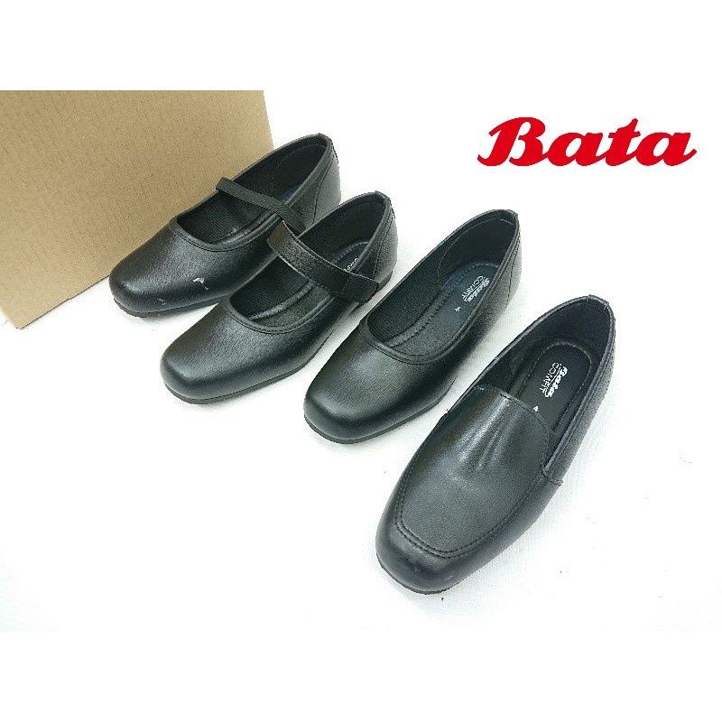 YC2 Hot Bata Nữ Trang Trọng / Giày Đen Thoải Mái Cho Nữ / Kasut Perempuan Hitam Form Bata / Giày Đen