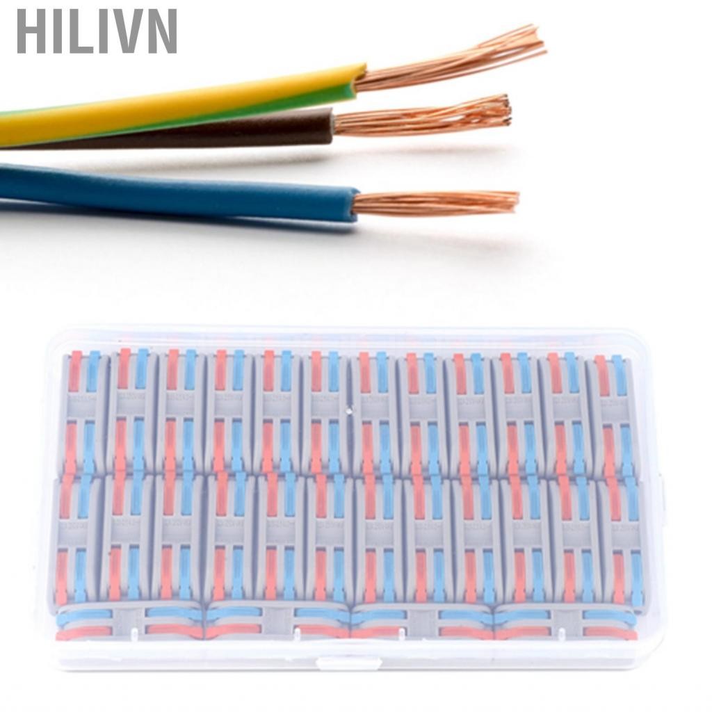 Hilivn Đầu nối dây Dây dẫn 11-28AWG Đầu nối nhỏ gọn Điều khiển điện cho nguồn điện động cơ Thiết bị 